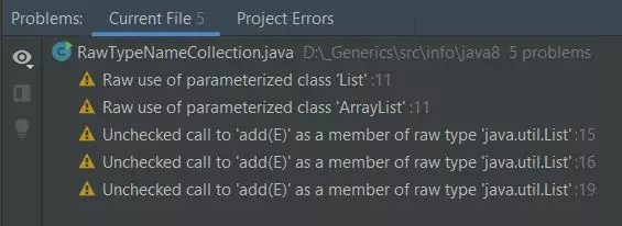Build raw type Build raw type