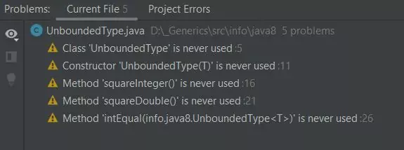 Build unbounded type class Build unbounded type class