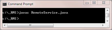 compile RemoteService class compile RemoteService class