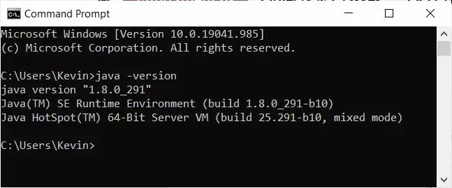 java version java version