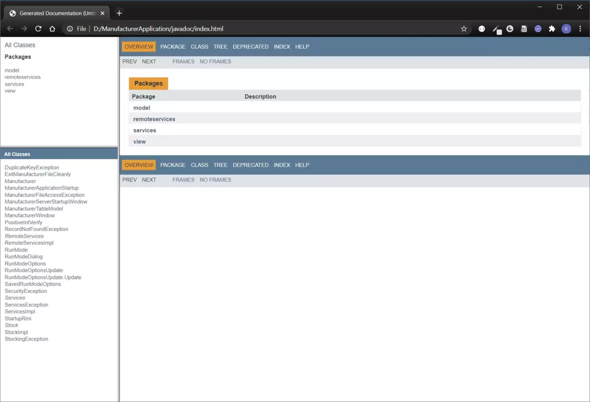 Looking at javadoc Looking at javadoc
