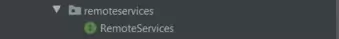 remote services interface remote services interface