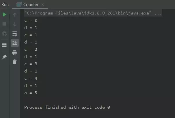 run counter 3 run counter 3