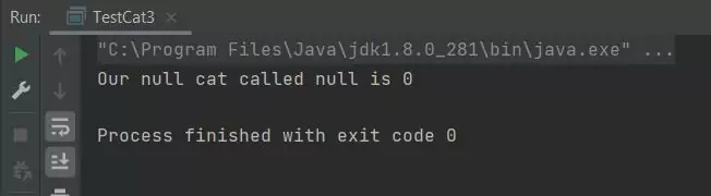 run instance variable default run instance variable default