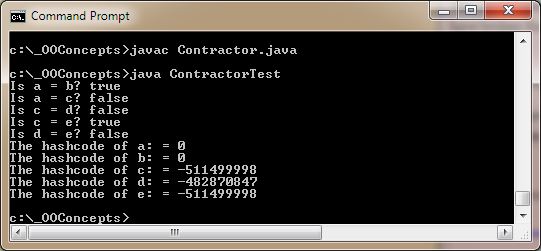 run hashCode() override run hashCode() override