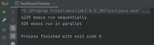 Run TestParallelStream class Run TestParallelStream class
