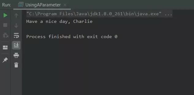 run parameter 4 run parameter 4