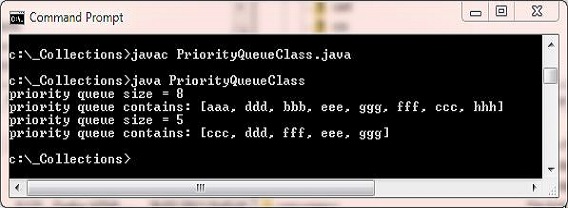 Run priority queue class Run priority queue class