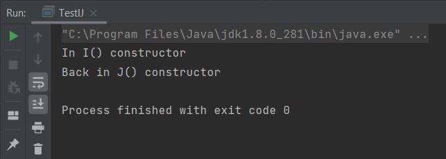 run super constructor run super constructor