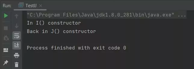 run super constructor run super constructor