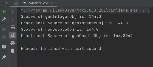 Run test bounded type class Run test bounded type class