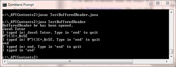 run test bufferedreader run test bufferedreader