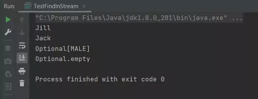 Run TestFindInStream class Run TestFindInStream class