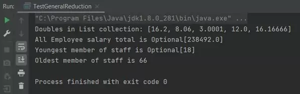 Run TestGeneralReduction class Run TestGeneralReduction class