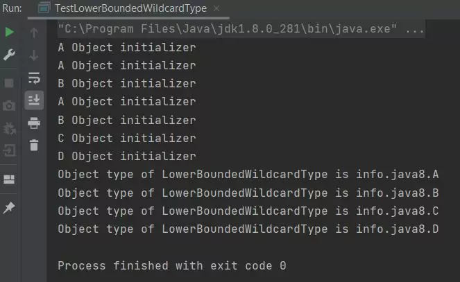 Run test lower bounded wildcard type class Run test lower bounded wilcard type class