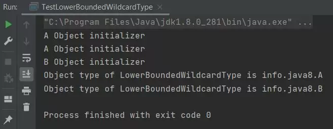Rerun test lower bounded wildcard type class Rerun test lower bounded wilcard type class