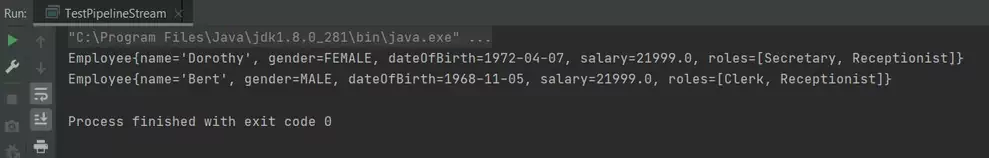 Run TestPipelineStream class Run TestPipelineStream class