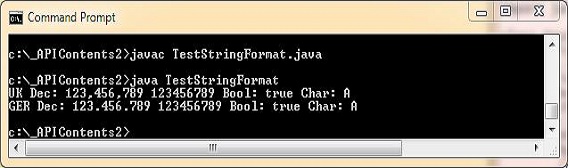 run test string format run test string format