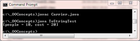 run toString() 2 run toString() 2