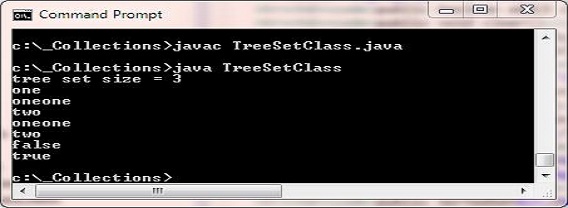 Run tree set class 2 Run tree set class 2