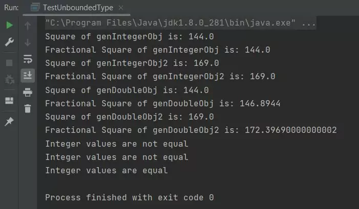 Run unbounded type class Run unbounded type class