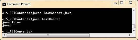 test concat() method test concat() method